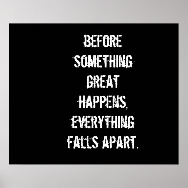 Motiverande Poster (Framsidan)