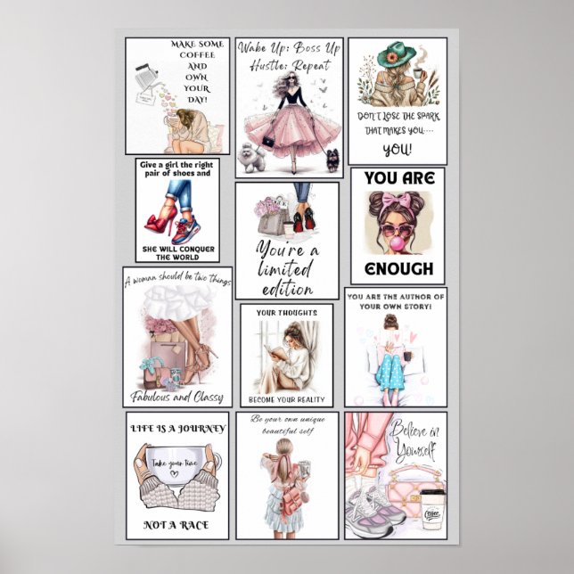 motiverande poster (Framsidan)