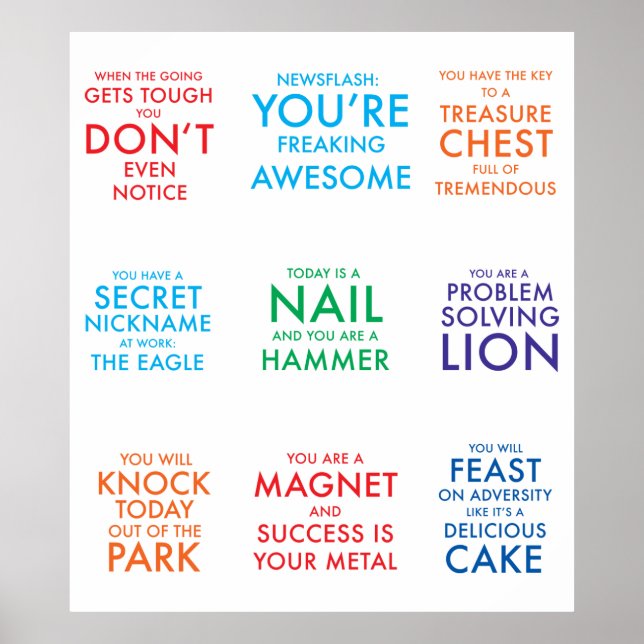 Motiverande Poster (Framsidan)