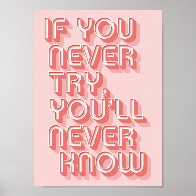 Motiverande Poster (Framsidan)