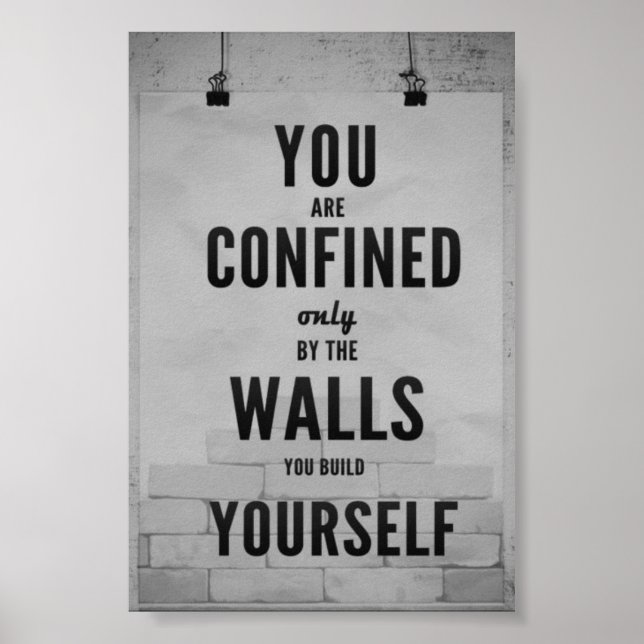 Motiverande Poster (Framsidan)