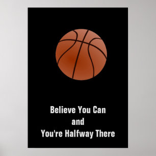 Motiverande Poster av basket