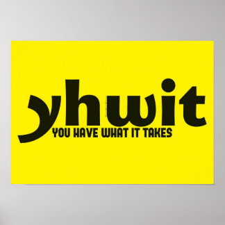 Motiverande Poster - du har vad det tar