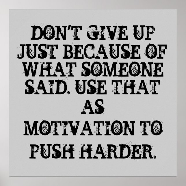 Motiverande Poster för att redigera (Framsidan)