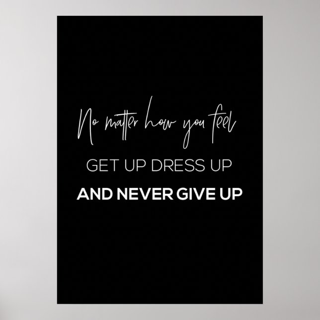 Motiverande Poster för att redigera (Framsidan)