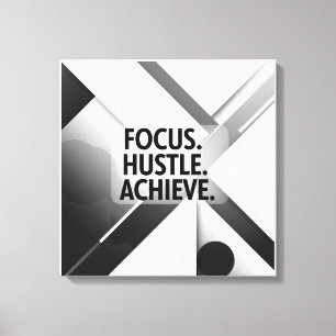Motiverande Poster för Office och Home Canvastryck