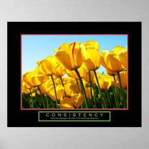 Motiverande Poster - "Konsekvens" - 22" x 28"