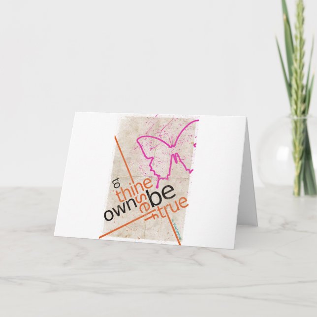 Motiverande Poster Kort (Framsida)