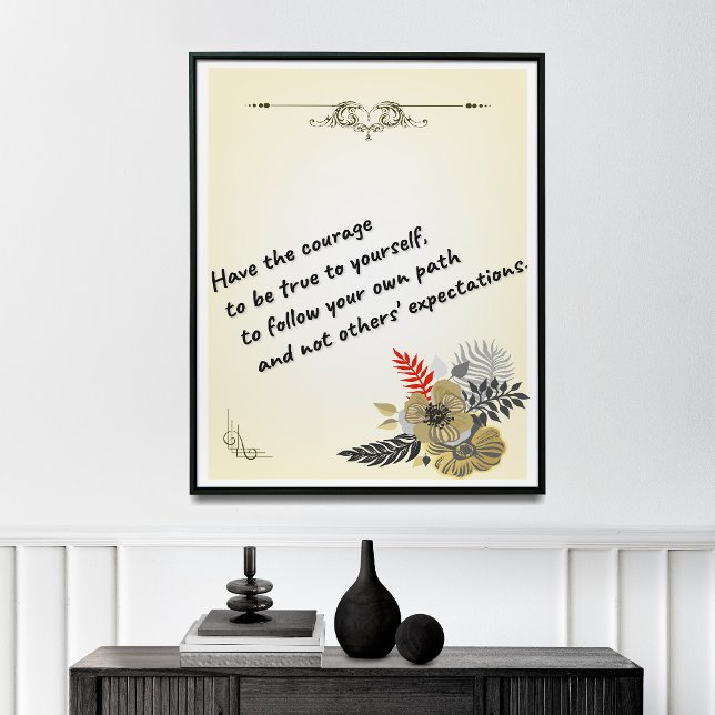 Motiverande Poster, positiv bekräftelse. Poster (Skapare uppladdad)