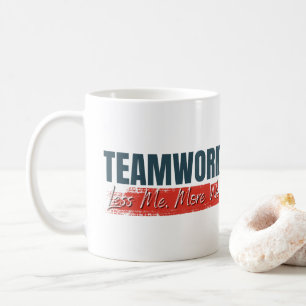 Motiverande present till personalen för lagarbete kaffemugg