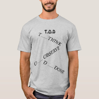 Motiverande produktivitets-T-shirt T Shirt
