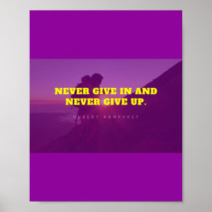 Motiverande Rosa Solnedgång Poster