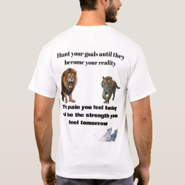 Motiverande Rovdjurskonst T Shirt