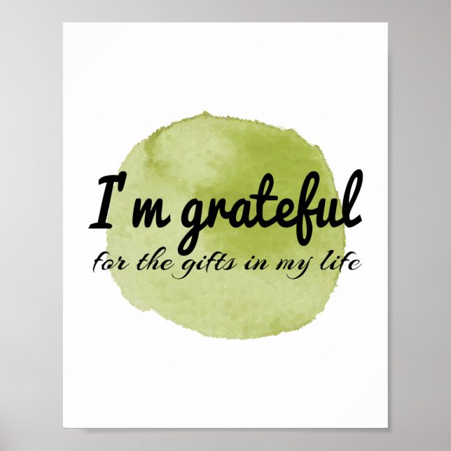 motiverande självaccepterandebud poster (Framsidan)