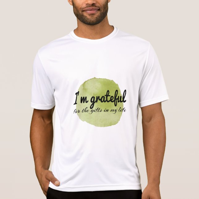 motiverande självaccepterandebud t shirt (Framsida)