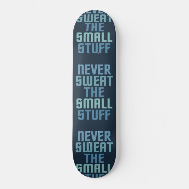 Motiverande skateboard bräda 21,5 cm (Framsida)