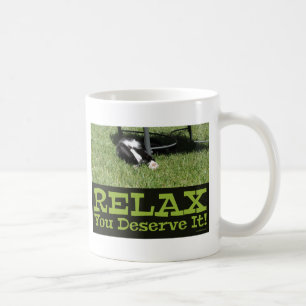Motiverande slappna av vid Fun Design Time Kaffemugg