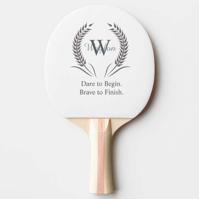 Motiverande Sport Pingisracket (Framsidan)
