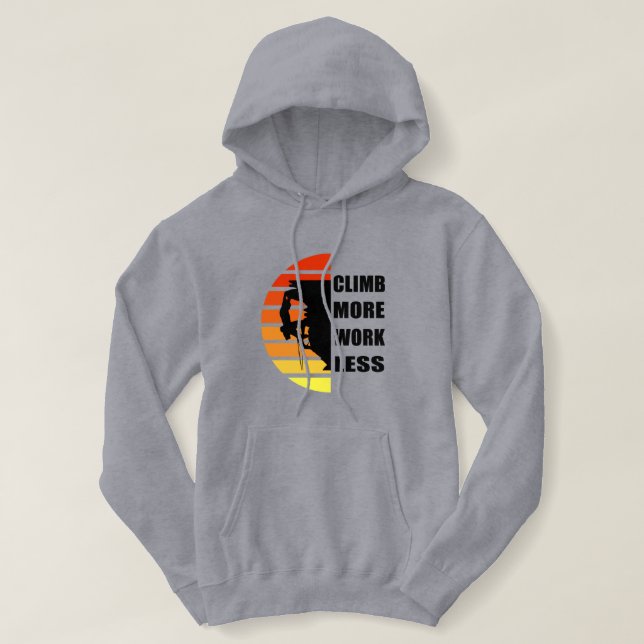 Motiverande sten klättring: t shirt (Design framsida)