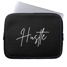 Motiverande svart-vit fodral för bärbar dator