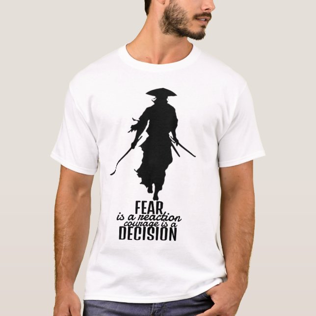 Motiverande t-shirt-design  t shirt (Framsida)