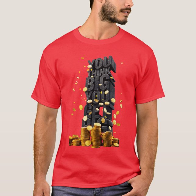 Motiverande t-shirt-design  t shirt (Framsida)