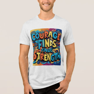 Motiverande T-Shirt-styrka för kurssökning T Shirt