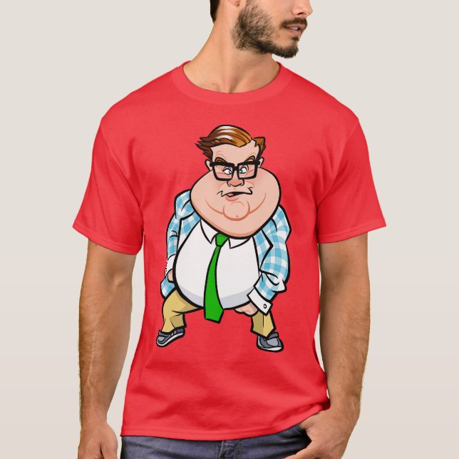 Motiverande talare telefonfodral t shirt (Framsida)