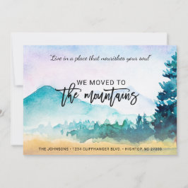 Motiverande talesätt Vi Har Flyttat Till Bergen Meddelande