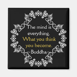 Motiverande tankar Buddha-citat Magnet