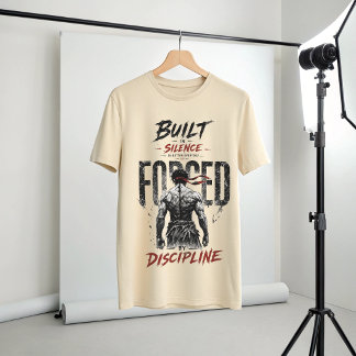 Motiverande: Uppvuxen i Tystnad, Smidd av Discipli T Shirt