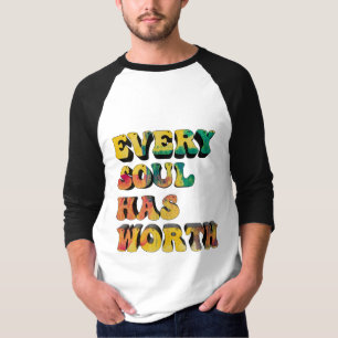 Motiverande uttryck för positiv attityd t shirt