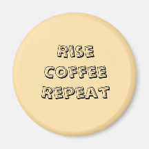 Motiverat kaffecitattMagnet