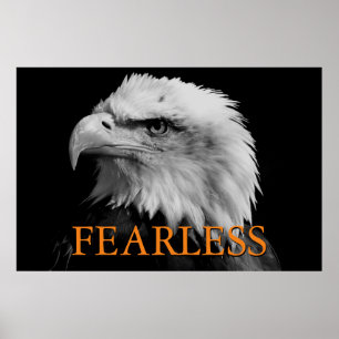 Motiverat, skoningslöst ledarskap Eagle Poster