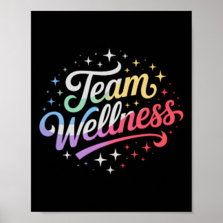 Motiverat Team Wellness P.e Gym Ninja Träning Pt C Poster