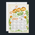 Motivering 2024-kalender på min väg till MBA Julkort<br><div class="desc">Motivering 2024-kalender på ett kort med ett citat "På väg till MBA" som är sött för studenter och student.</div>