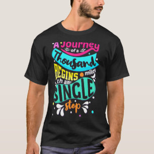 Motivering av citat från Lao Tzu T Shirt