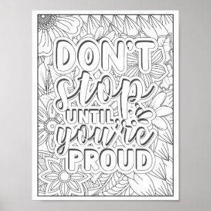 Motivering av Vuxen av offerter Poster