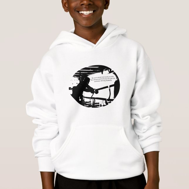 Motivering Boxer Fighter-inspiration - uttalande f T Shirt (Framsida)