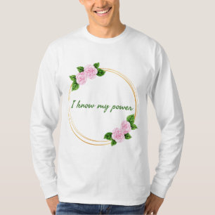 Motivering för arbete t shirt