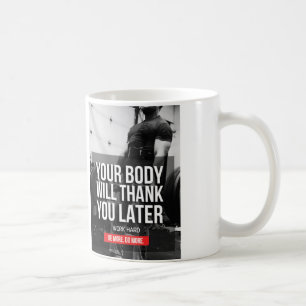 Motivering för arbetsgruppsändring - Arbeta hårt Kaffemugg