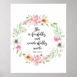 Motivering för henne, hon är rädd och underbar poster