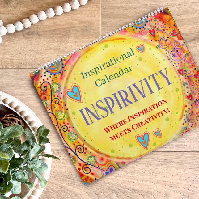 Motivering för inspirationslös, otrolig inspiratio kalender (Skapare uppladdad)