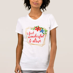 Motivering för kärlek och liv t shirt