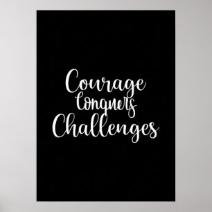 Motivering för modiga motivationer för mogna motiv poster