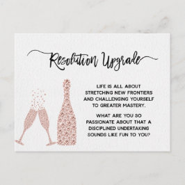 Motivering för nyårsuppgradering av upplösning vykort