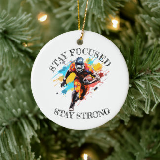 Motivering för Ornement Ceramic NFL Julgransprydnad Keramik