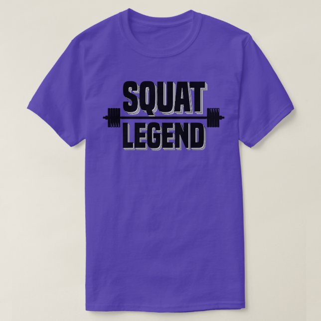 Motivering för PowerLygend-symbol för kvadratförkl T Shirt (Design framsida)