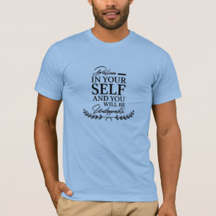 Motivering för textfotografi citerar 11. t shirt