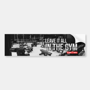 Motivering för workout bildekal